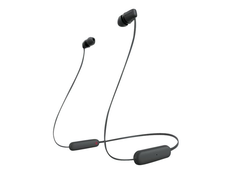 Sony WI-C100 - Écouteurs sans fil avec micro et tour de cou Bluetooth