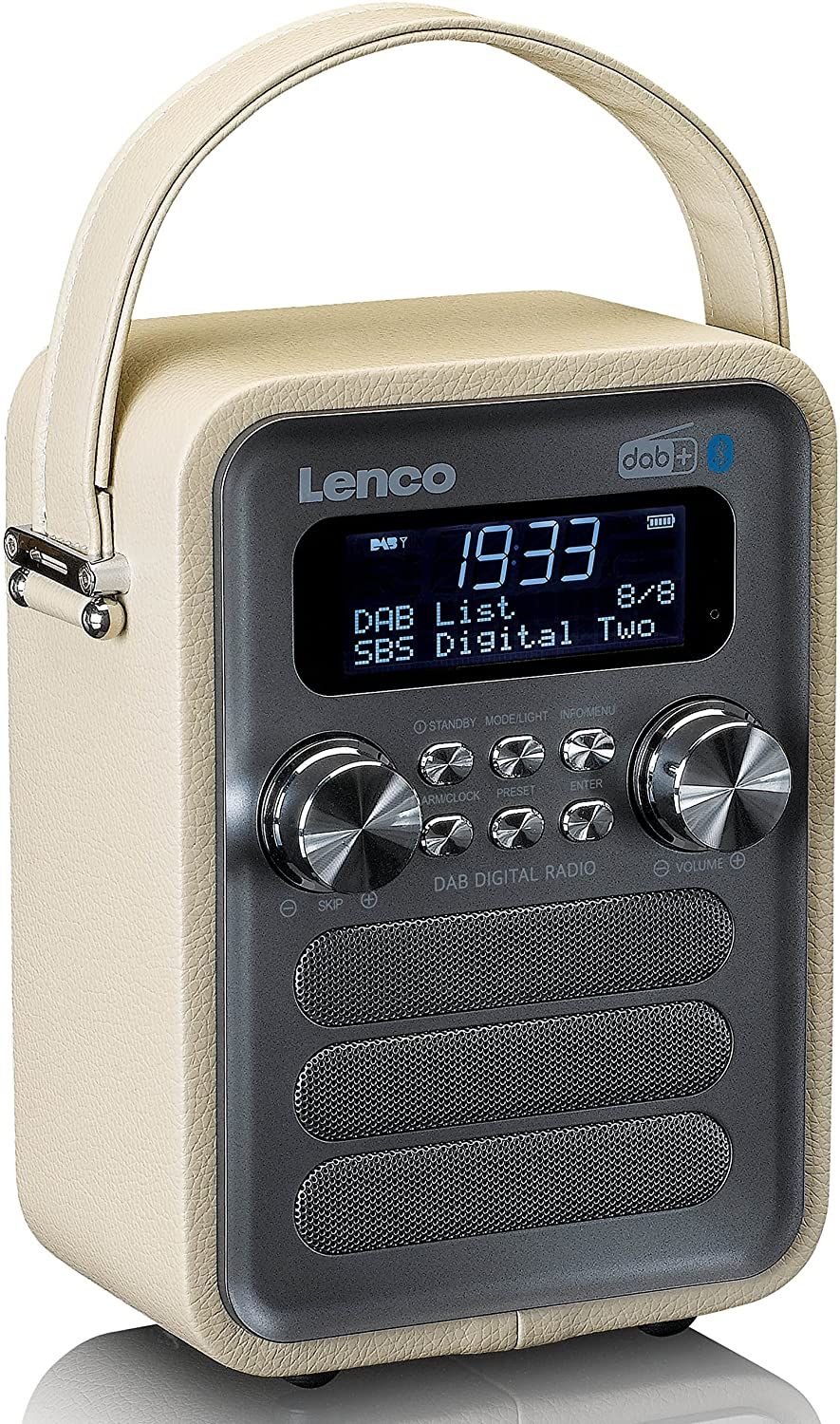 Lenco PDR-051 - Taupe Color, 13" (5.5") Display, 64GB Storage