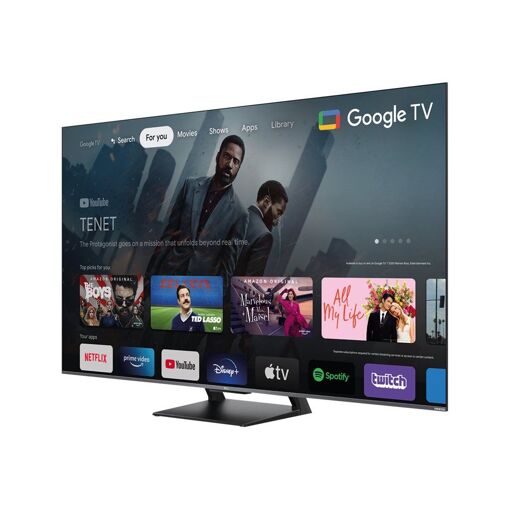 TCL 65C735 - TV inteligente LED de 65 pulgadas con QLED y Google TV