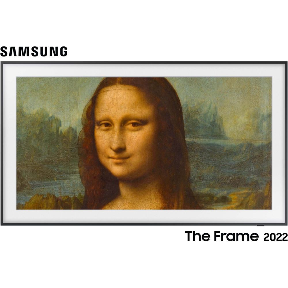 Samsung QE85LS03BAU - 85" The Frame LS03B Series QLED Smart TV - 4K UHD (2160p) 3840 x 2160 - HDR - Quantum Dot, Double LED - Black