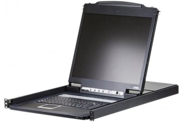ATEN CL1308N 19-inch LCD Console KVM with 8 Ports VGA/USB-PS2