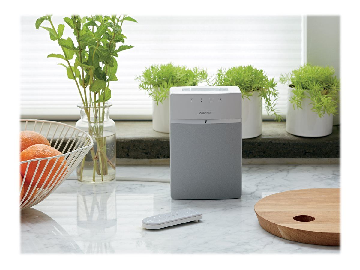 Haut-parleur sans fil Bluetooth Bose SoundTouch 10 - Blanc
