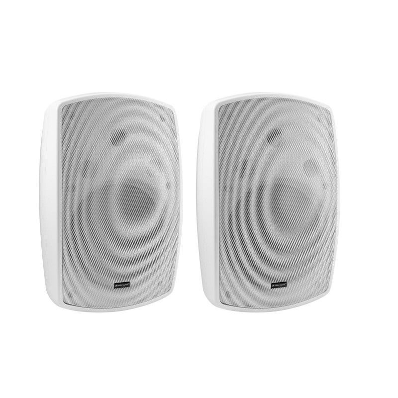 Omnitronic OD-8T Wall Speakers - White, 2x