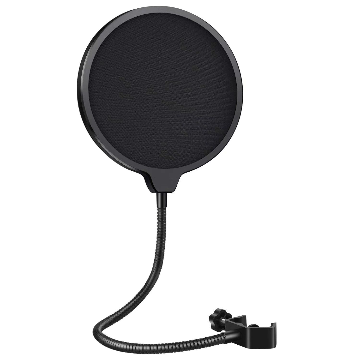 Filtro anti-pop con cuello de ganso ajustable MXL para Blue Yeti, MXL, Audio Technica y otros micrófonos