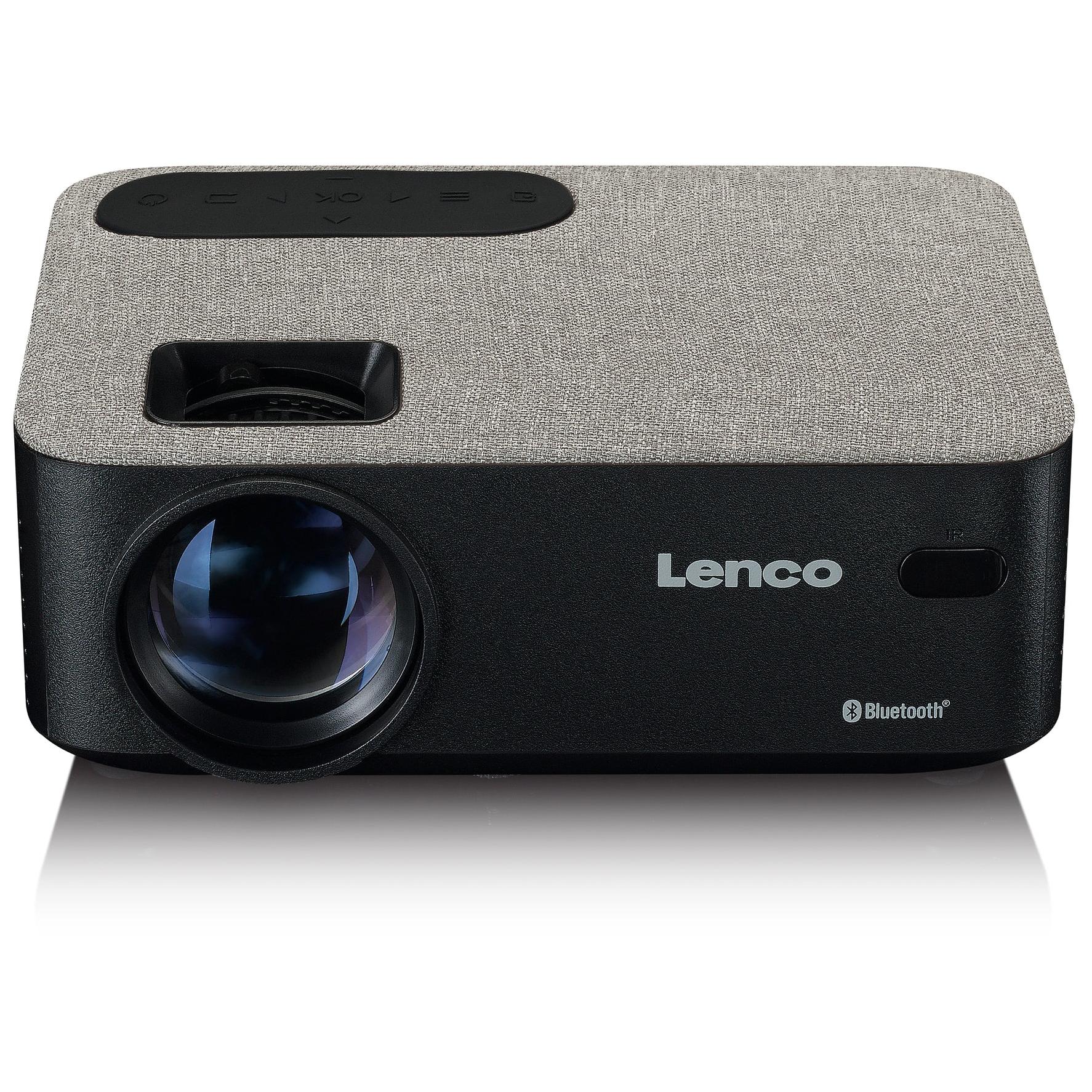 Lenco LPJ-700BKGY Standard Focus LED Projector 1080p (1920x1080) Black