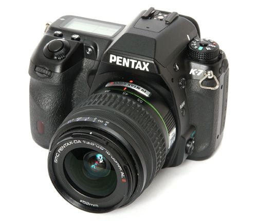 Pentax K-7 Digital Hybrid SLR Camera - Weatherproof Body: 77 Seal Points - Sensor: 14.6MP CMOS