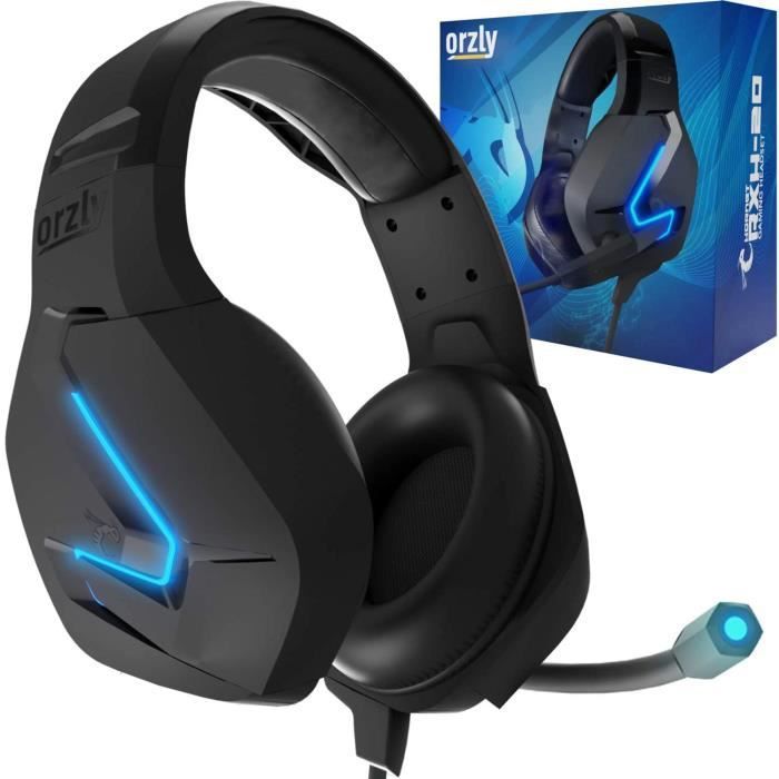 Orzly Gaming Headset for PC and Game Consoles PS5, PS4, Xbox Series X/S, Xbox One, Nintendo Switch, Google Stadia - Stereo Sound