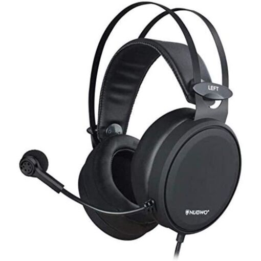 Auricular de juego NUBWO para PS4, N7 estéreo Xbox One Auricular con cable para juegos en PC con micrófono cancelador de ruido supraoral para PC