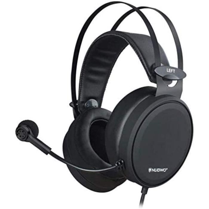 NUBWO Gaming Headset for PS4, N7 Stereo Xbox One Wired PC Gaming Headset with Noise-Cancelling Microphone Over-Ear Headset for PC