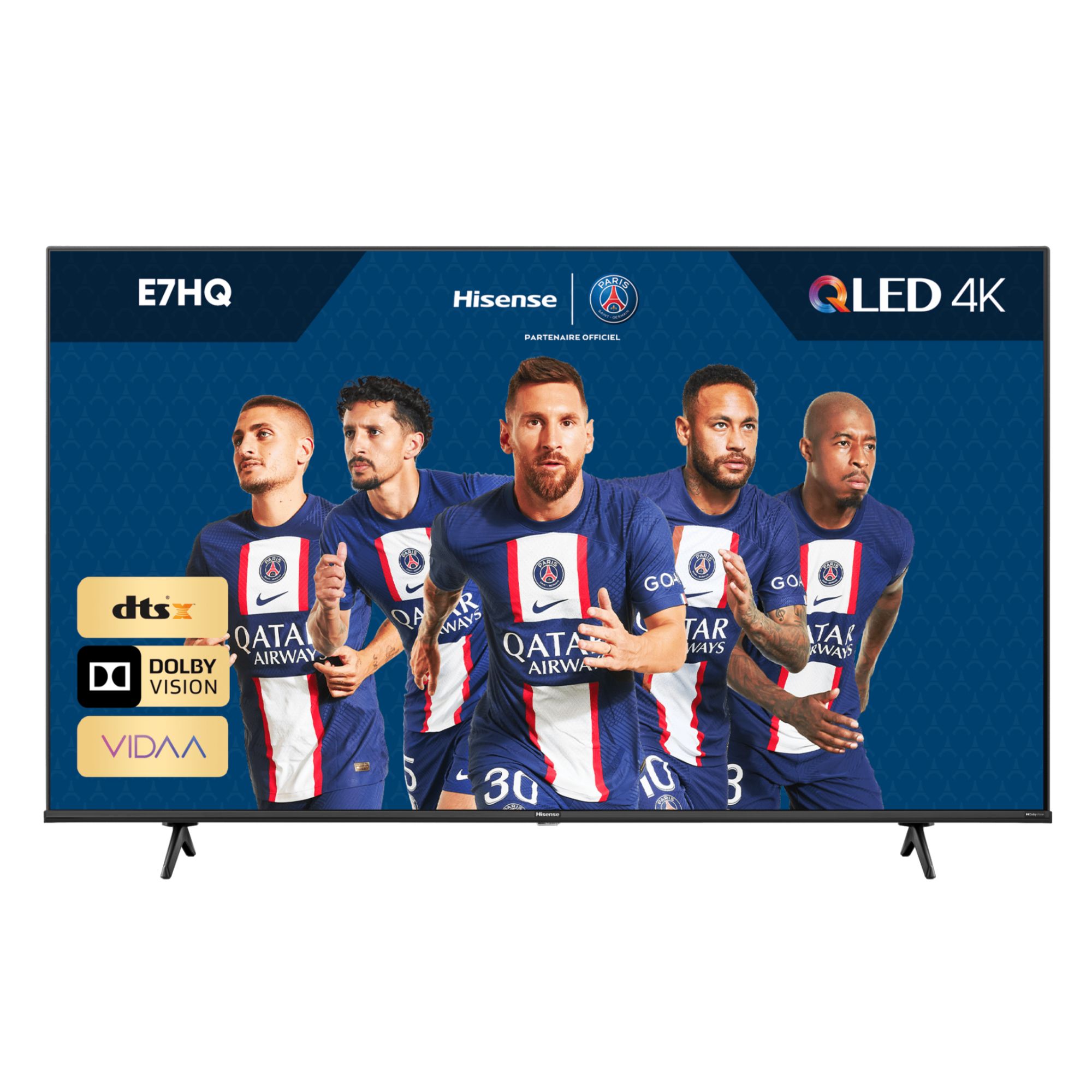 Hisense 50E7HQ - 50" LED Smart TV - 4K HDR - Black