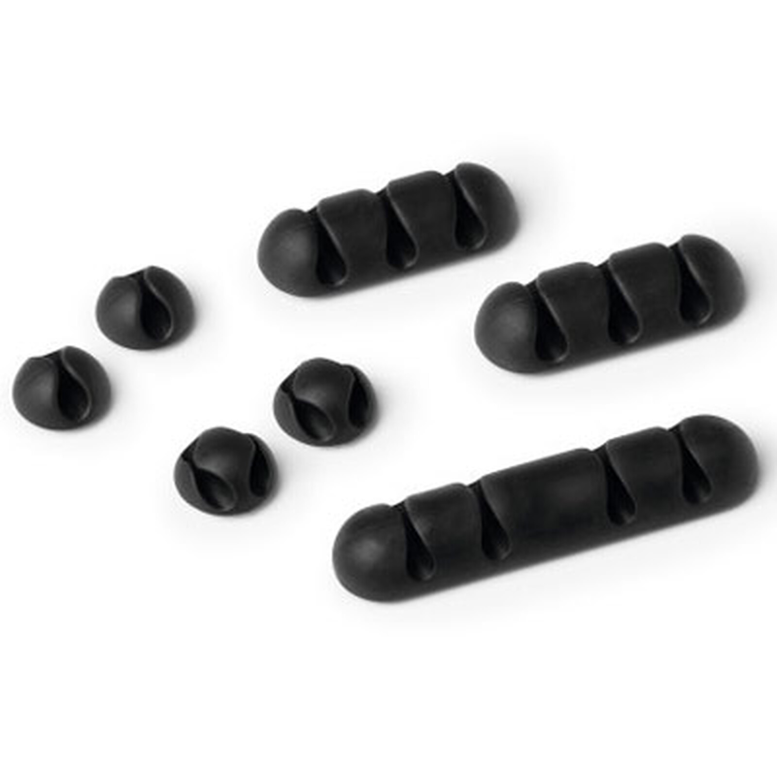 Organisateur de câbles Durable Cavoline Clip Mix Graphite