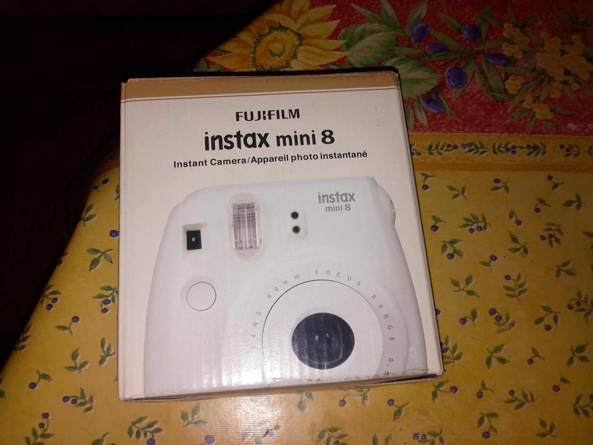 Cámara analógica Fuji Instax Mini 7 Blanco/Azul