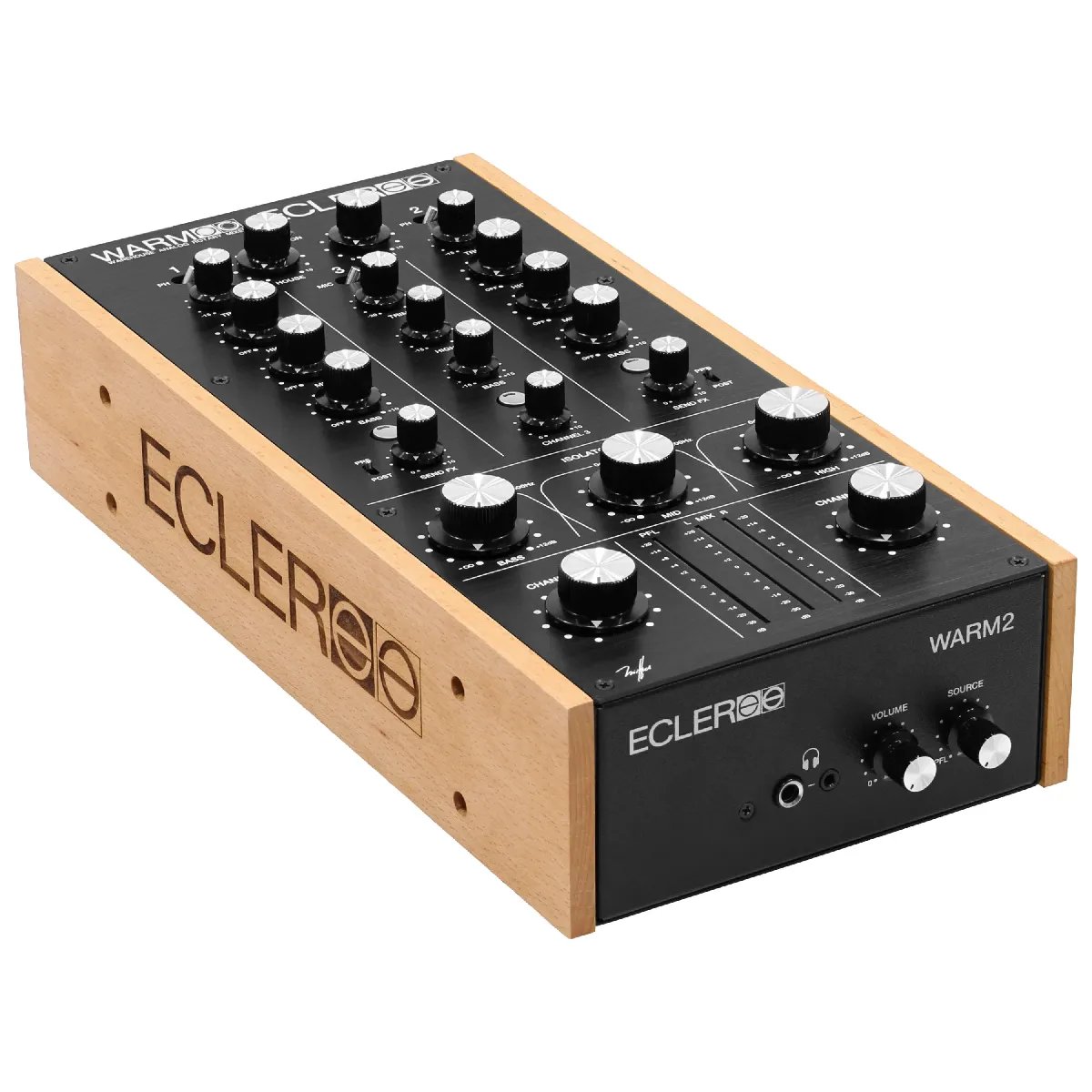Ecler Warm2 - Mixing Table - Built-in Equalizer - Curved 6.35mm Jack Outputs