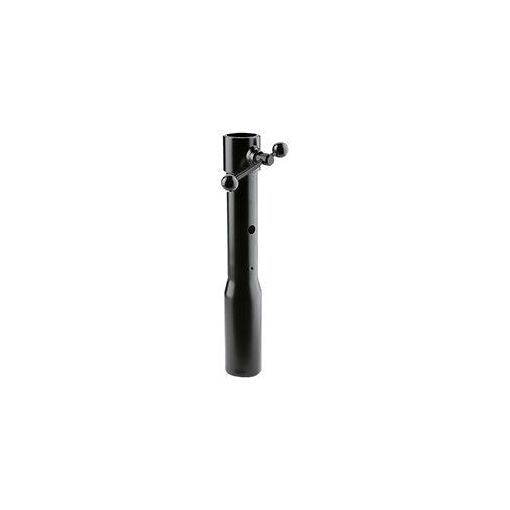 K&M 66350 Microphone Stand, Black (53-87cm adjustable height)