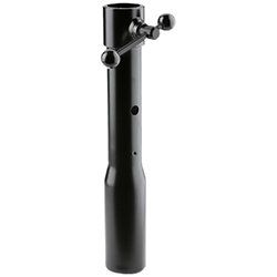 K&M 66350 Microphone Stand, Black (53-87cm adjustable height)
