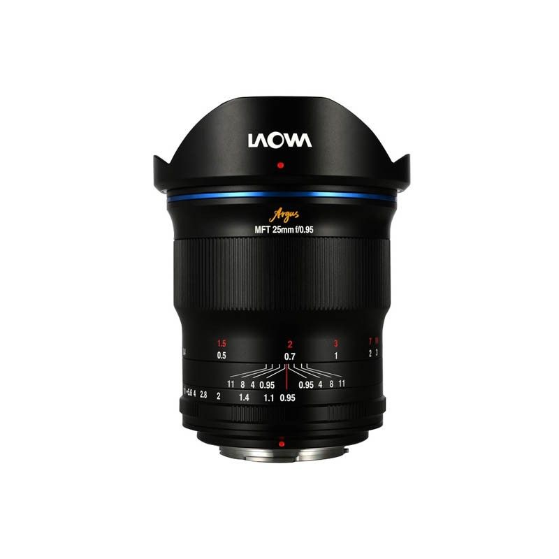 Objectif Laowa 25mm f/0.95 APO pour MFT