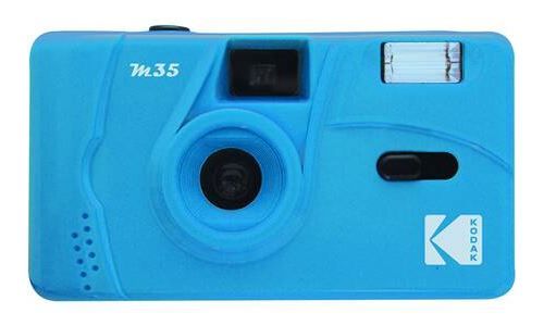 Cámara Kodak M35 de disparo instantáneo de 35 mm - Objetivo de 31 mm Azul