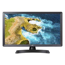 LG 24TQ510S PZ Smart TV Monitor, 24" HD Ready Black