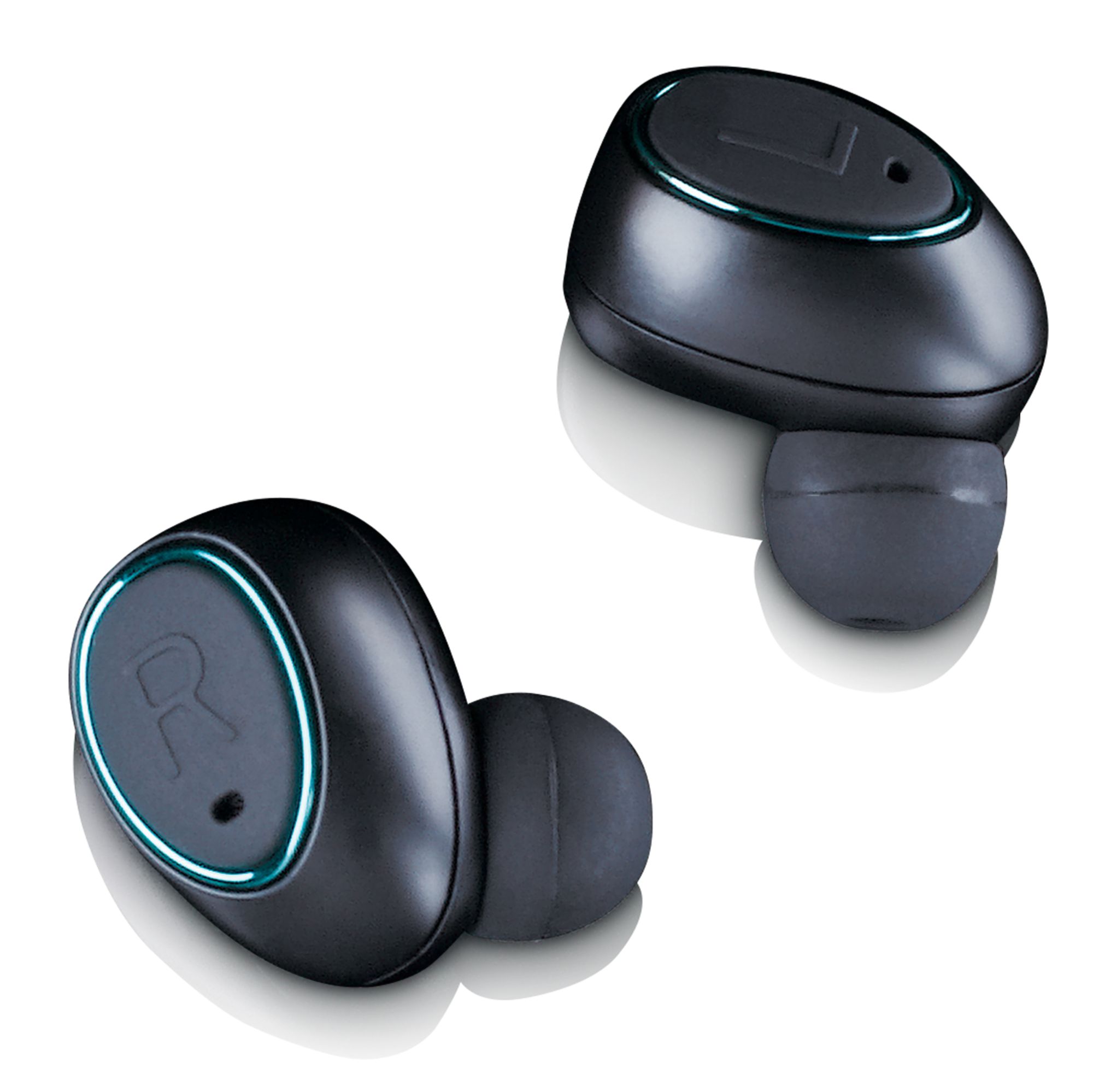 Auriculares Bluetooth Lenco EPB-410 con estuche de carga - Negro