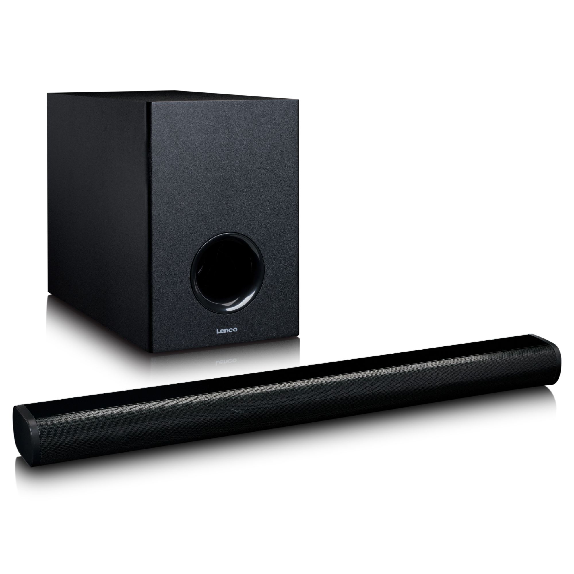 Lenco SBW-800BK Wireless Soundbar with Subwoofer - Black