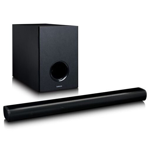 Lenco SBW-800BK Wireless Soundbar with Subwoofer - Black