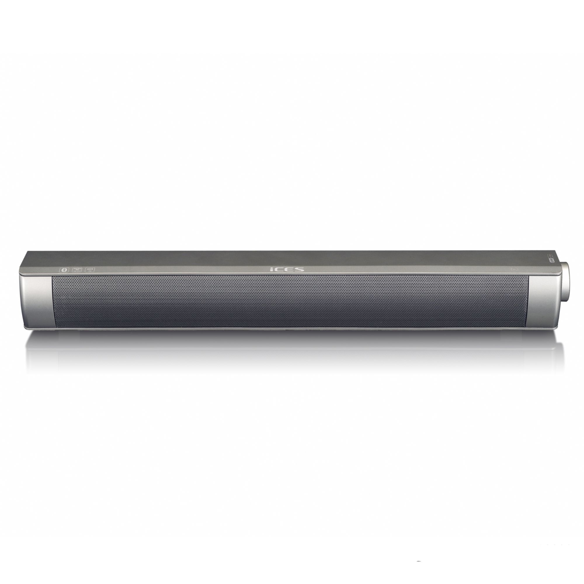 Ices ISB-020 Mini Soundbar - Bluetooth - Rechargeable Battery - MicroSD Input