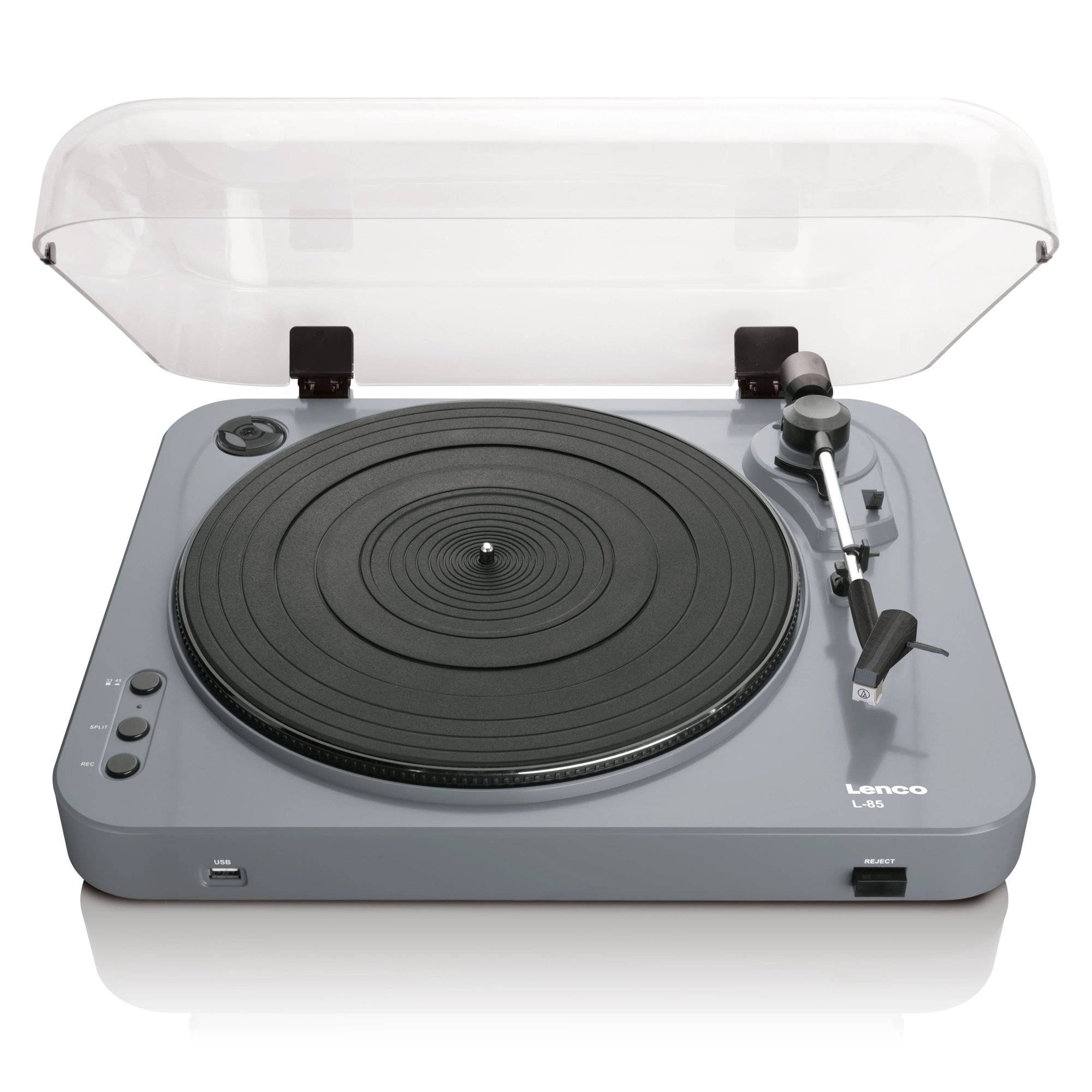 Lenco L-85 - Semi-Automatic Vinyl Turntable with USB Encoding