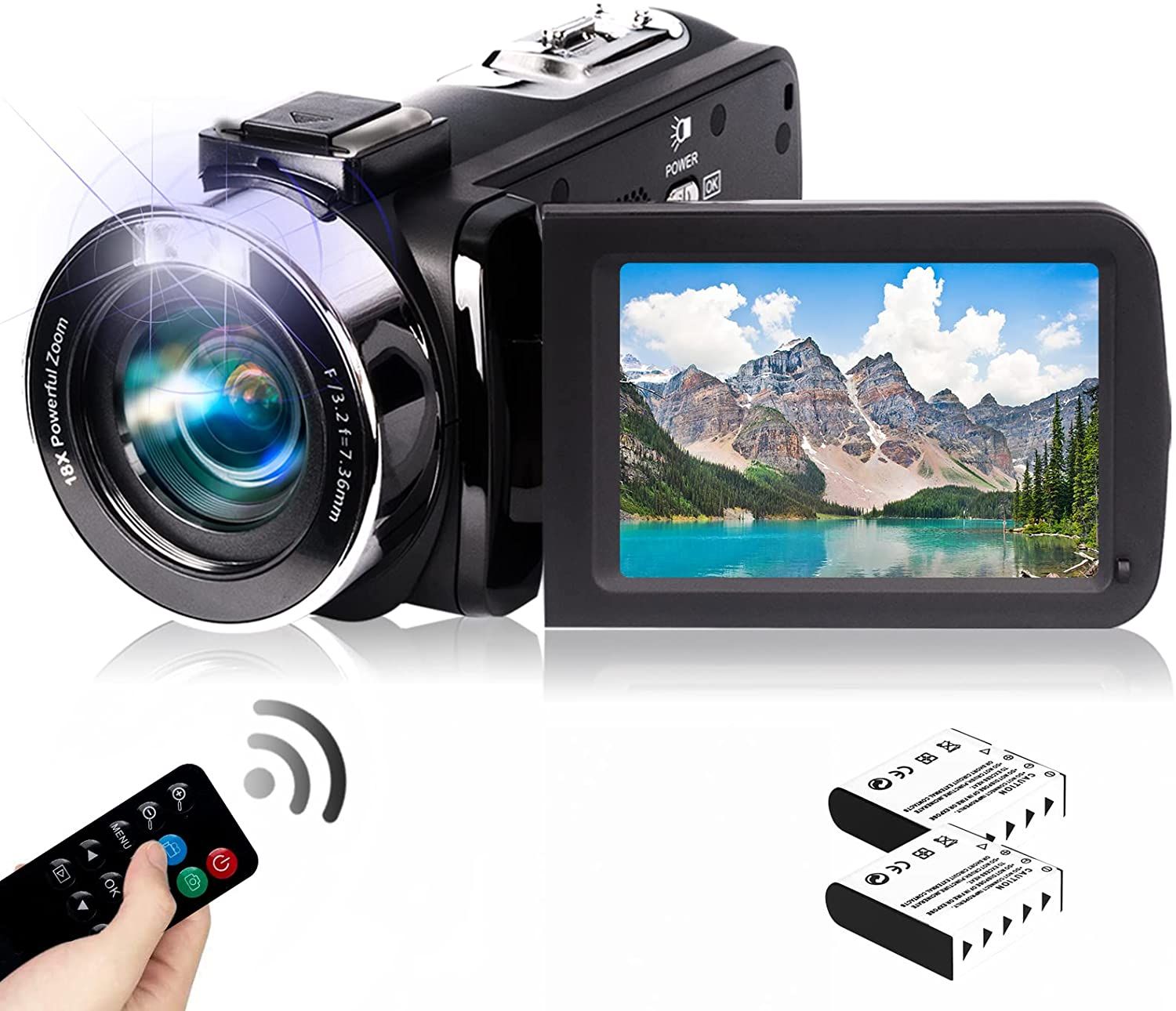 Vendos85 27K 42MP Digital Camera with 18X Zoom
