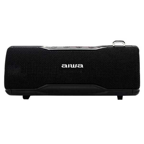 Aiwa BST-500BK Portable Stereo Speaker, Black, 12W