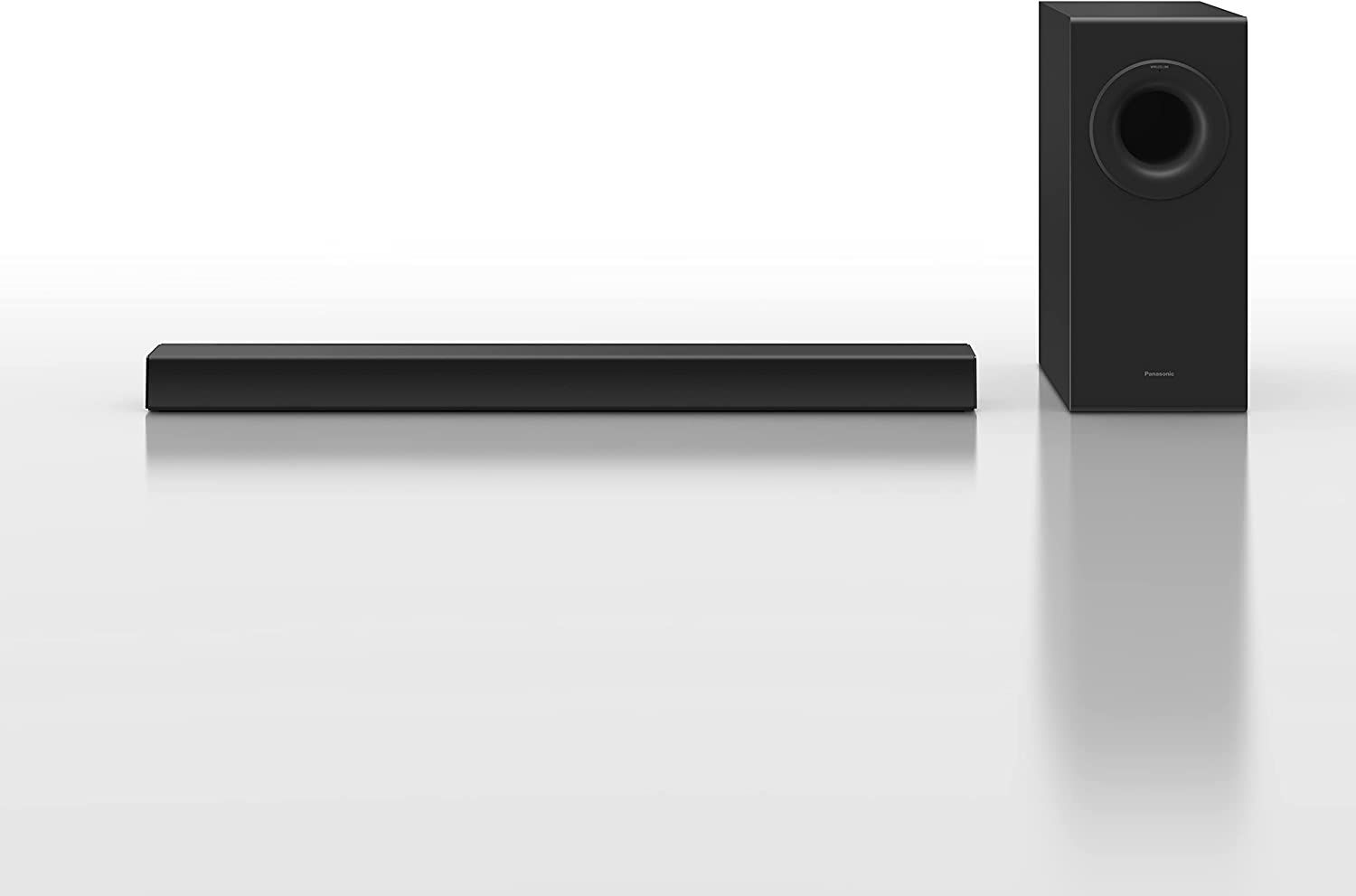 Barra de sonido Bluetooth 2.1 inalámbrica con subwoofer 320W Panasonic - Negro