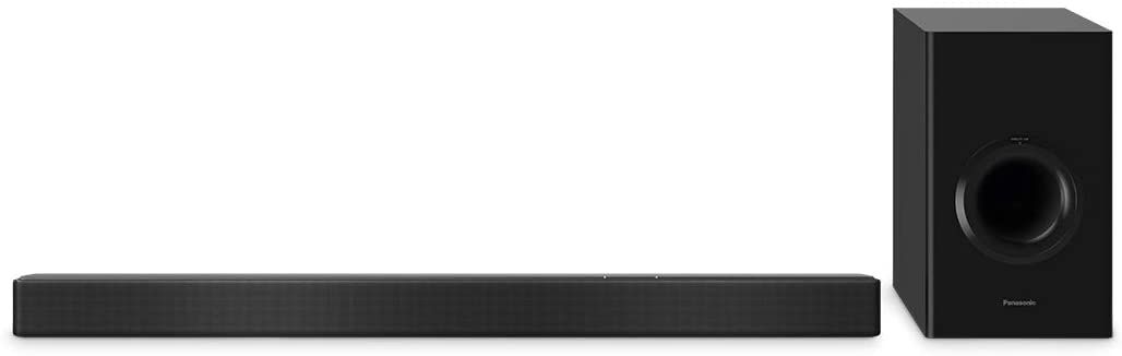 Barra de sonido Bluetooth 2.1 inalámbrica con subwoofer Panasonic 240W (Negro)