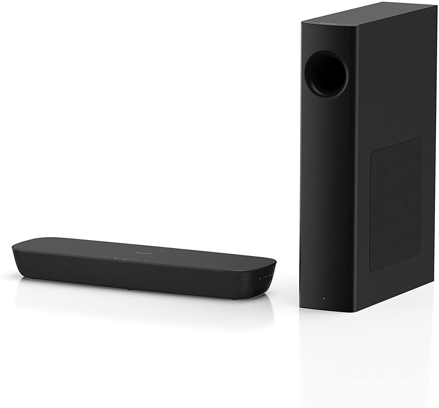 Barra de sonido Bluetooth 2.1 de Panasonic con subwoofer inalámbrico