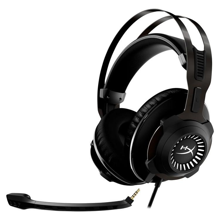Casque HyperX Cloud Revolver - 7.1 Surround - Circum-auriculaire - Filaire - USB, jack 3,5 mm - Bronze - pour ordinateurs portables HP 15, 15s, 17 et Pavilion 15