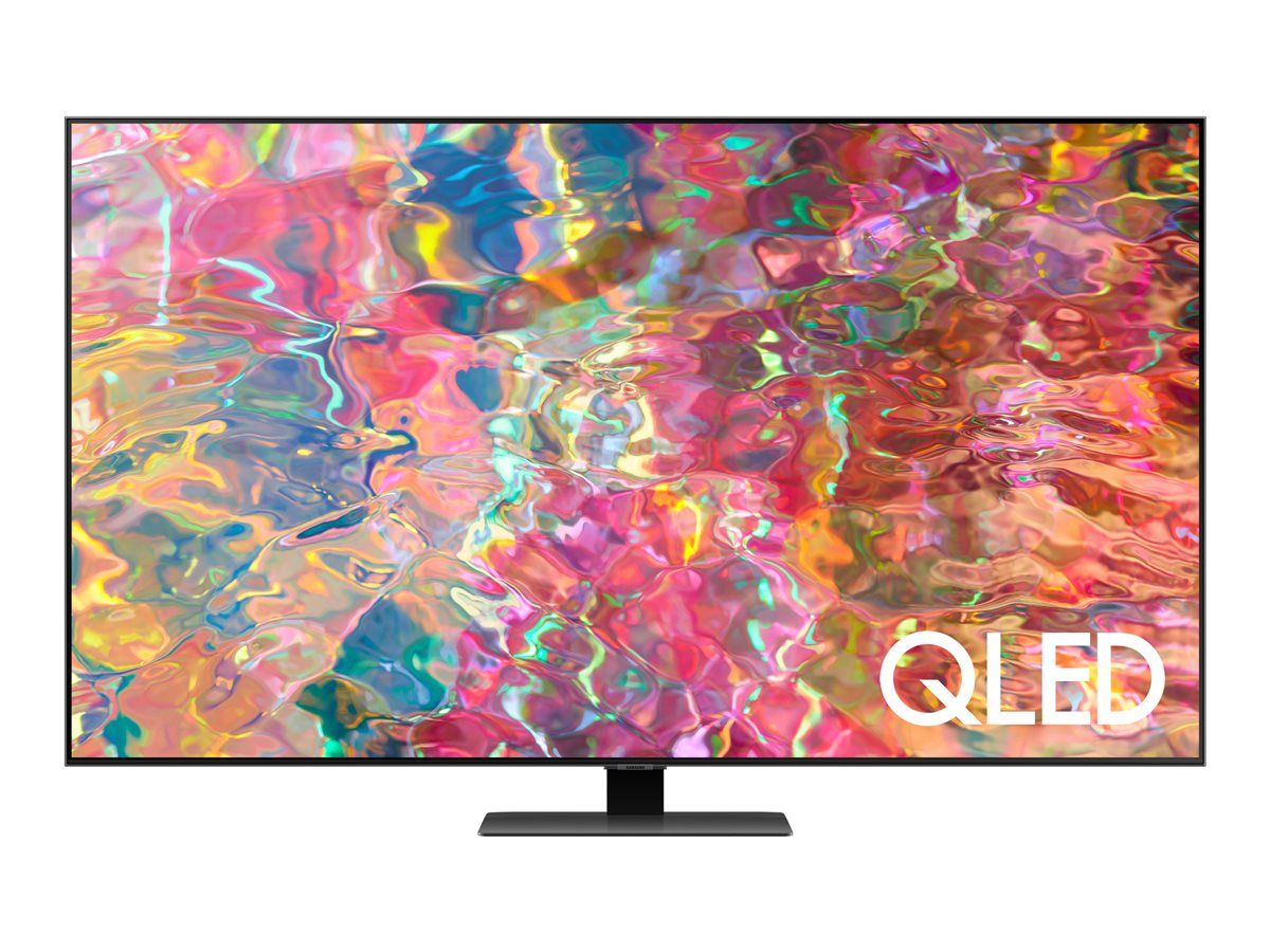 Samsung QE55Q80BAT - 55" Q80B Series LED TV - Smart TV - Tizen OS - 4K UHD (2160p) - HDR - QLED - Silver