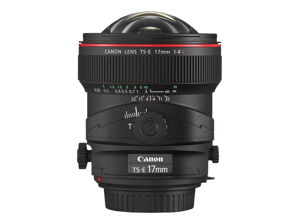 Canon TS-E 17mm f/4L Lens - Tilt and Shift - for Canon EF Mount