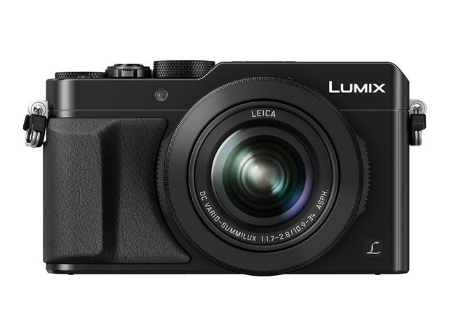 Panasonic Lumix DMC-LX100 Digital Camera - Compact - 12.8MP - Micro Four Thirds - 3.1x Optical Zoom - Leica - Wi-Fi, NFC - Black