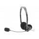 DACOMEX Headset - Wired Multimedia Headphone with Built-in Microphone and 2 Earcups