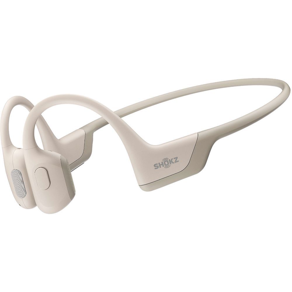 Casque Shokz OpenRun Pro sans fil à conduction osseuse - Beige