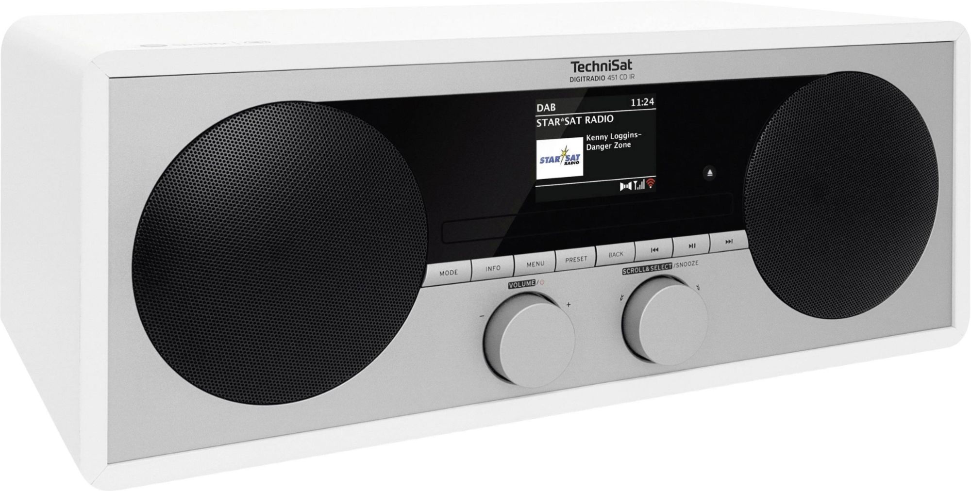 TechniSat Digital Radio 451 CD IR Internet Table Radio