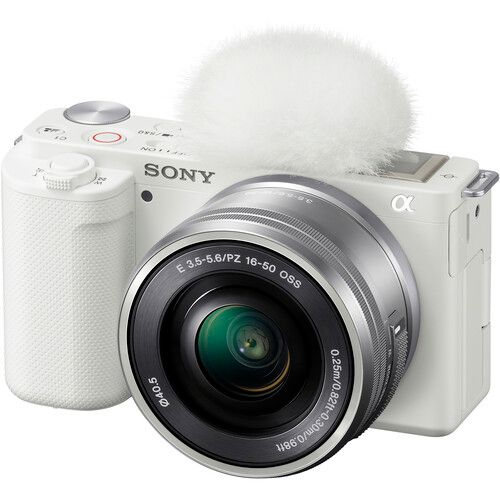 Sony ZV-E10 24.2MP Kit with 16-50mm Lens - White