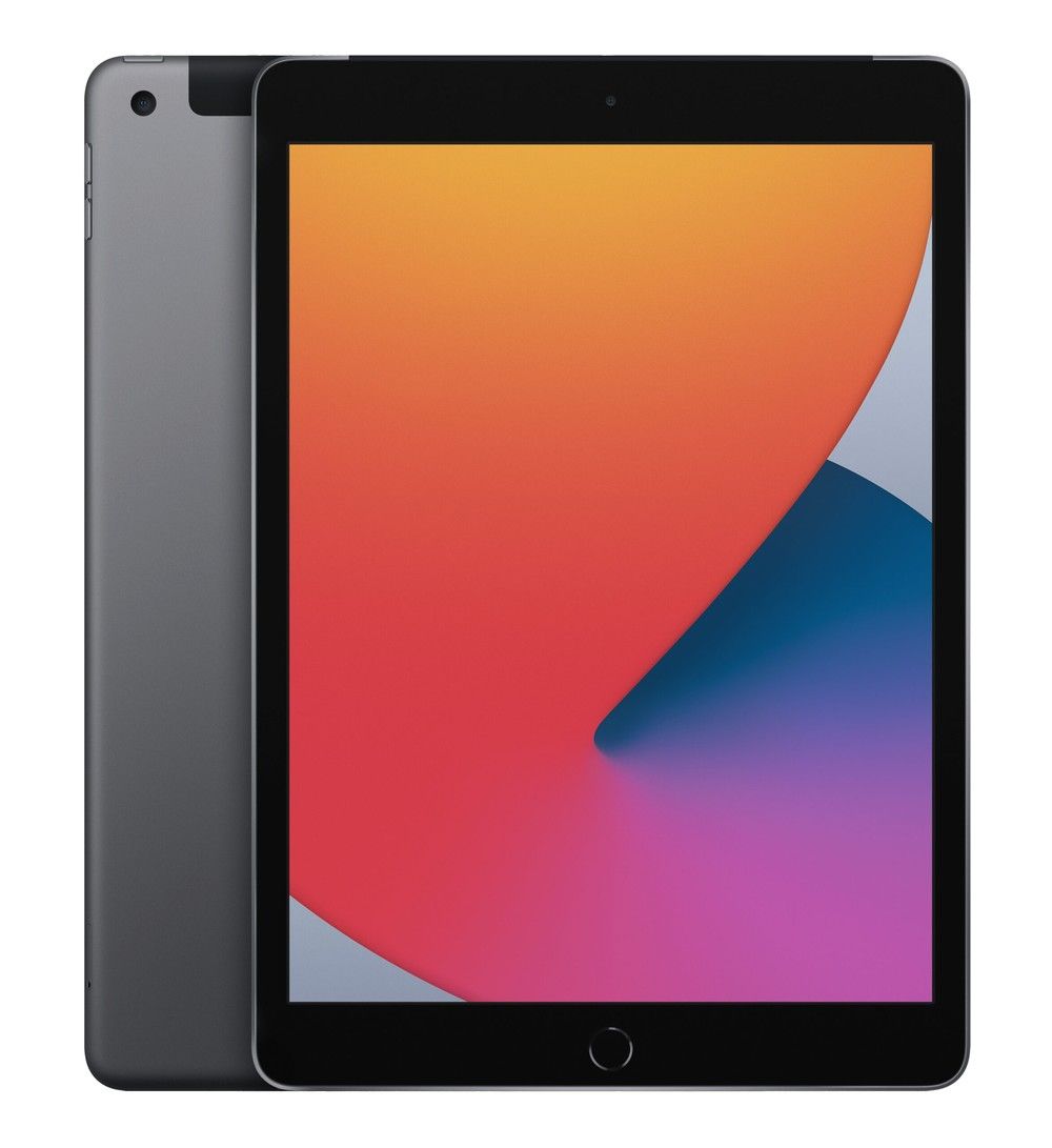 iPad 8, 10.2-inch, 128GB - Space Gray WiFi + Cellular