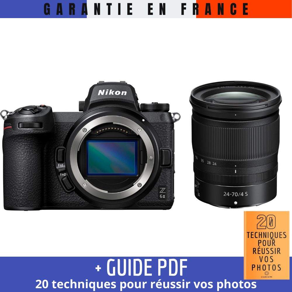 Nikon Z6 II + Z 24-70mm f/4 S Lens + Guide PDF '20 TECHNIQUES FOR SUCCESSFUL PHOTOS'