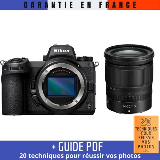 Nikon Z6 II + Z 24-70mm f/4 S Lens + Guide PDF '20 TECHNIQUES FOR SUCCESSFUL PHOTOS'