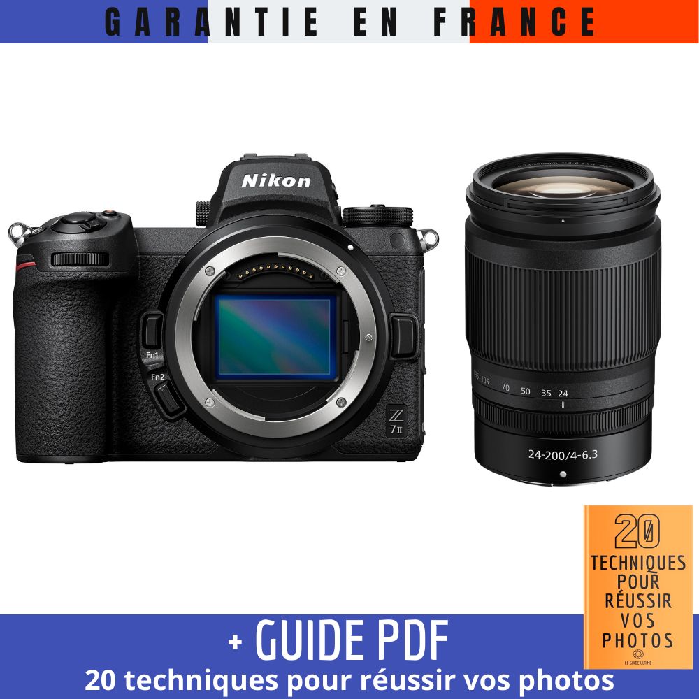 Nikon Z7 II + Z 24-200mm f/4-6.3 VR + Guide PDF '20 TECHNIQUES FOR SUCCESSFUL PHOTOS'