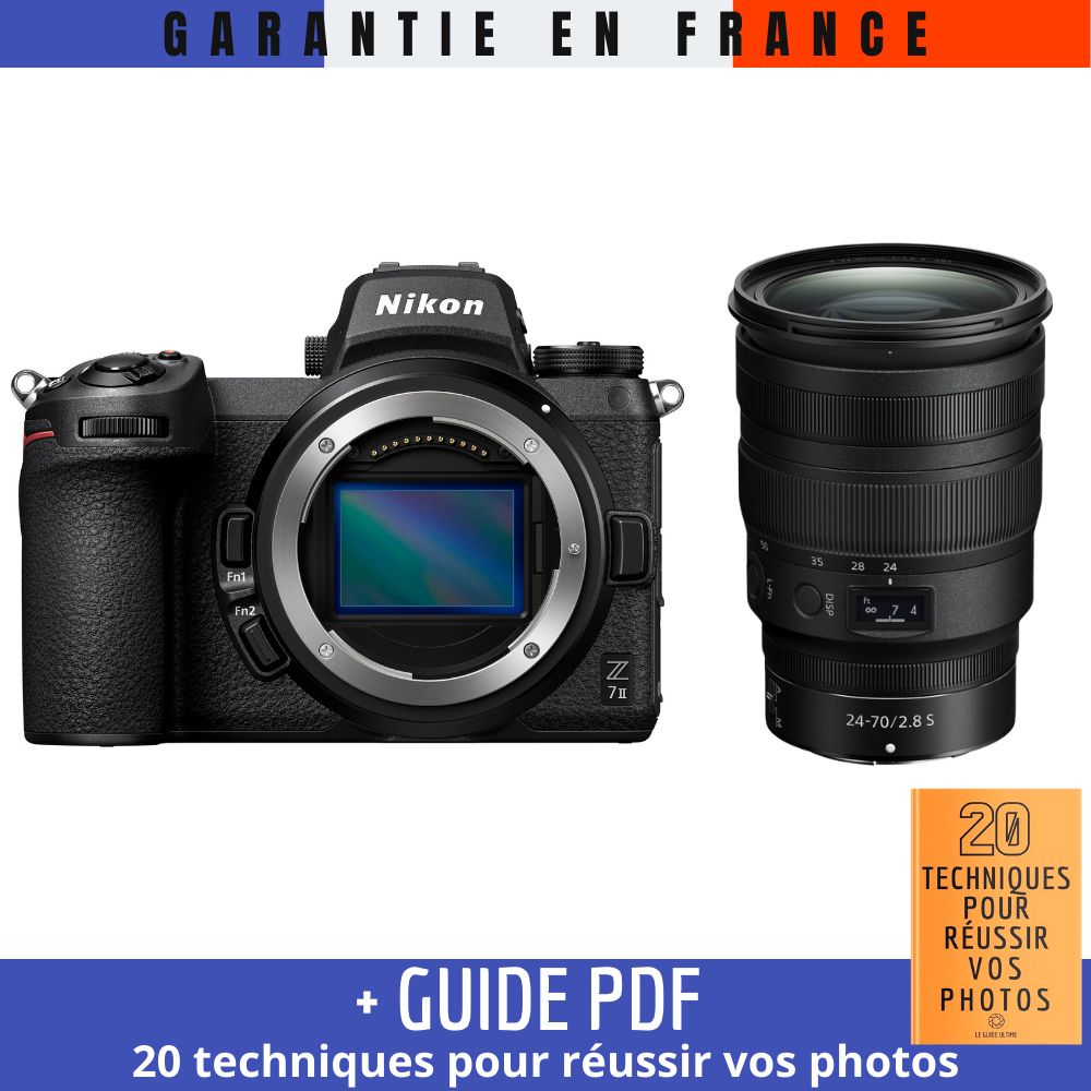 Nikon Z7 II + Lente Z 24-70mm f/2.8 S + Guía PDF '20 TÉCNICAS PARA CONSEGUIR FOTOS ÉXITOSAS'