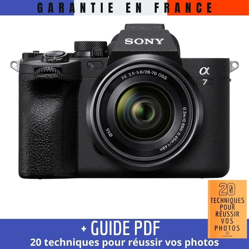 Sony A7 IV + FE 28-70mm F3.5-5.6 OSS Kit with '20 TECHNIQUES POUR RÉUSSIR VOS PHOTOS' Guide