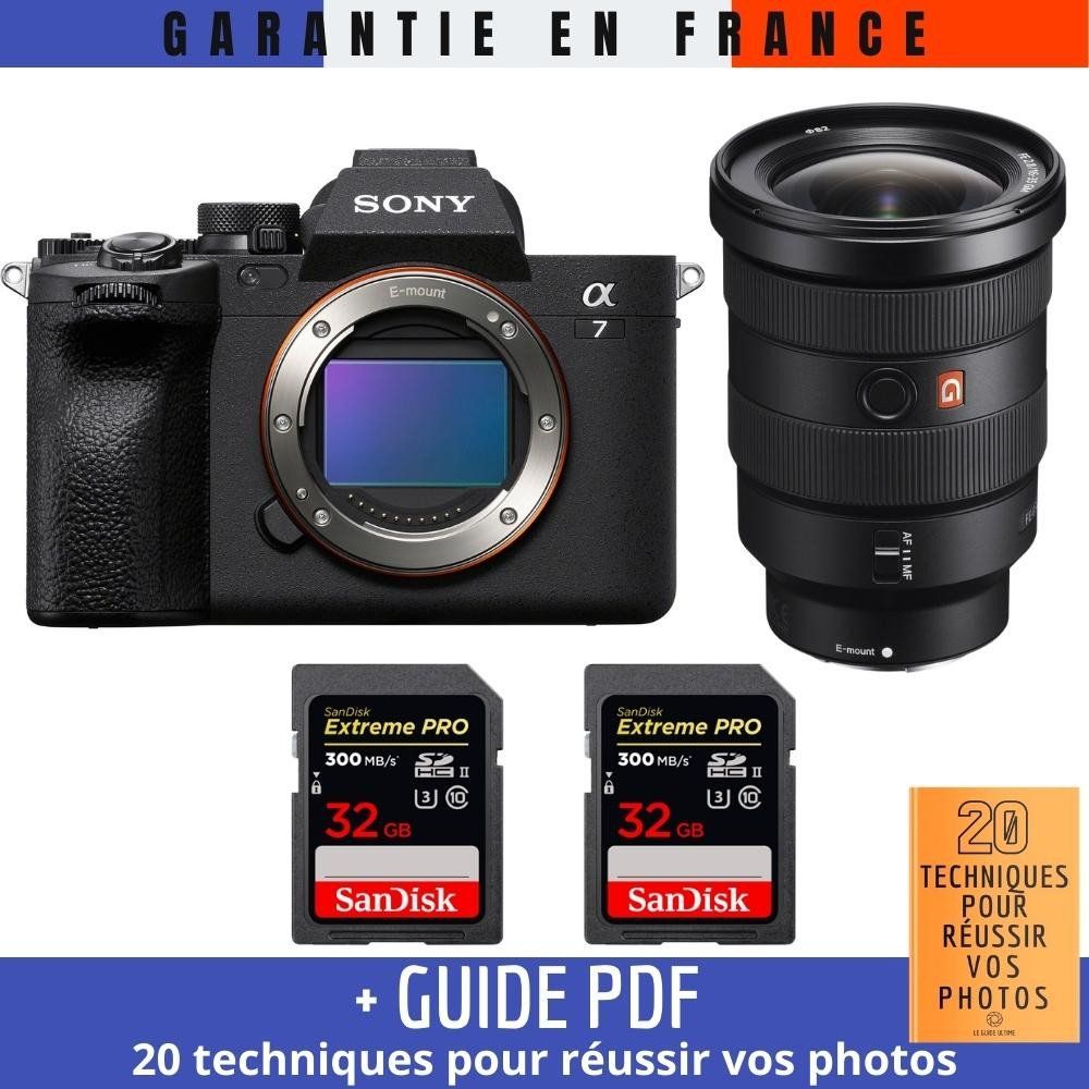 Sony A7 IV + FE 16-35mm f/2.8 GM + 2 x 32GB SanDisk Extreme PRO UHS-II SDXC Memory Cards