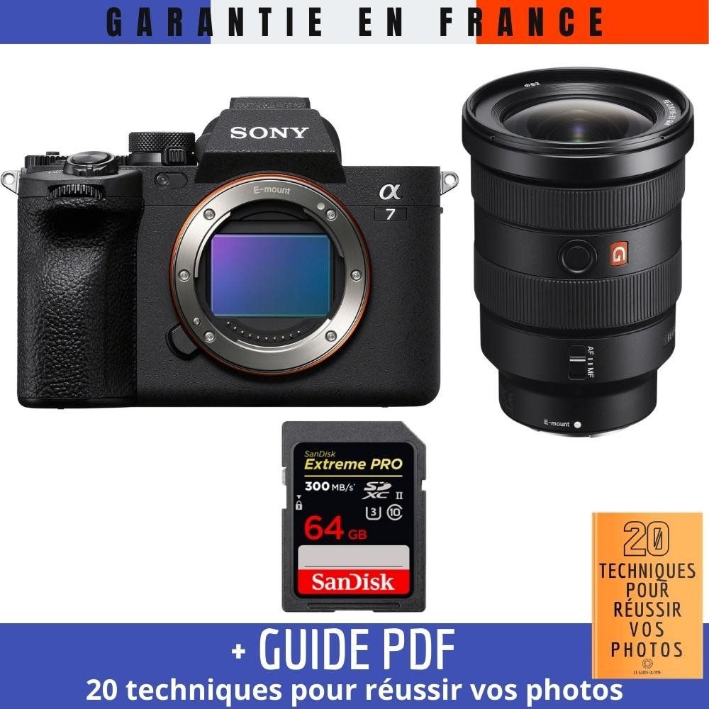 Sony A7 IV Camera with FE 16-35mm f/2.8 GM Lens + 1 SanDisk 64GB Extreme PRO UHS-II SDXC Card