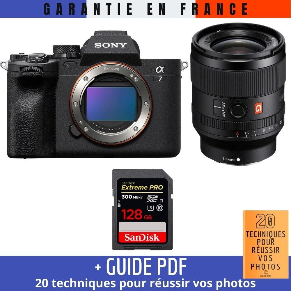 Sony A7 IV + FE 35mm f/1.4 GM + 1 SanDisk 128GB Extreme PRO UHS-II SDXC Card