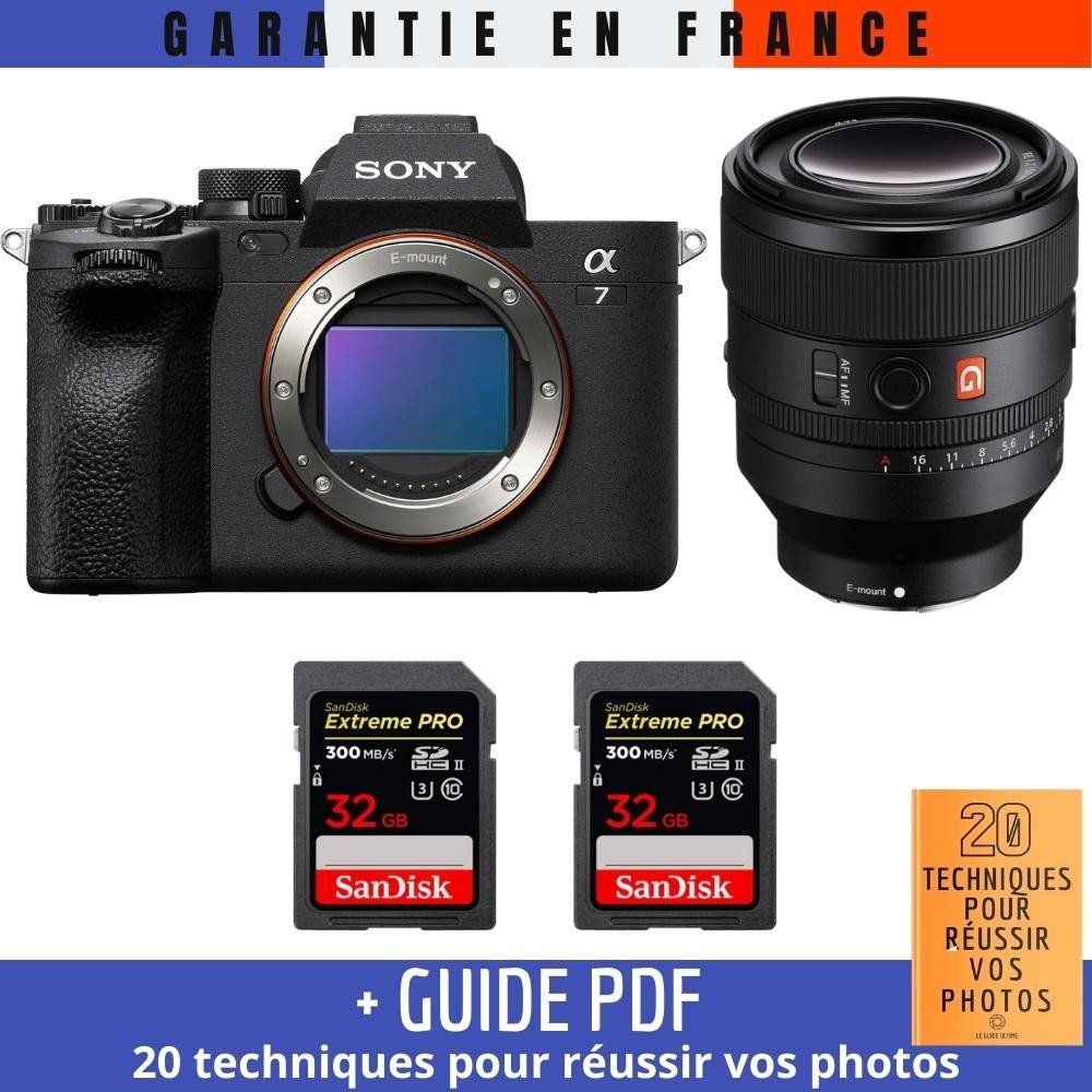 Sony A7 IV + FE 50mm f/1.2 GM Lens + 2x SanDisk 32GB Extreme PRO UHS-II SDXC Cards